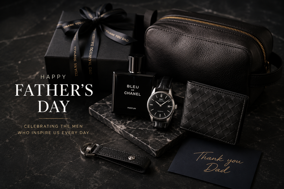 Father's Day designer gifts in leather footwear and accessories for THE NOTICE by THE GRAY CRAB