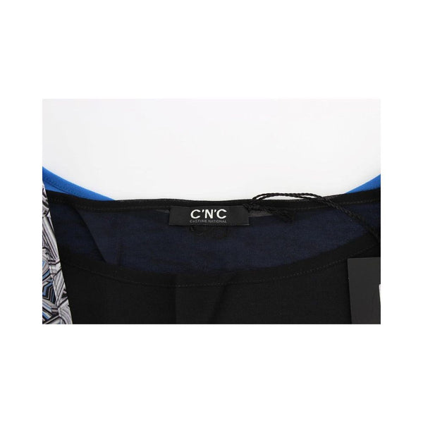 Costume National Black Silk Top