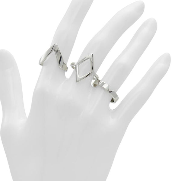 ALDO Silver Elastane Ring