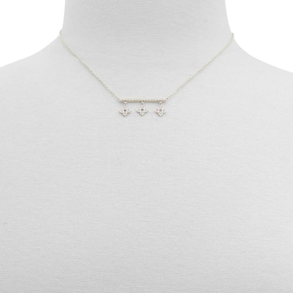 ALDO Silver Elastane Necklace