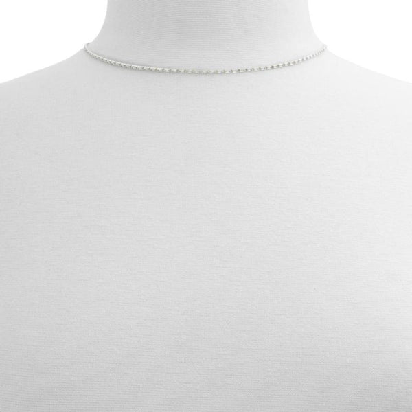 ALDO Silver Elastane Necklace