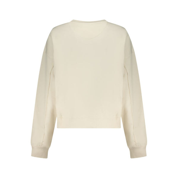 Guess Jeans White Cotton Women Sweatshirt