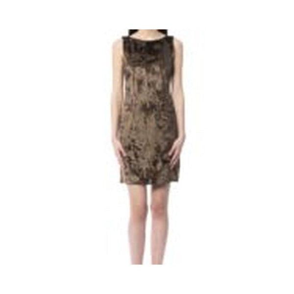 BYBLOS Brown Viscose Casual Dress
