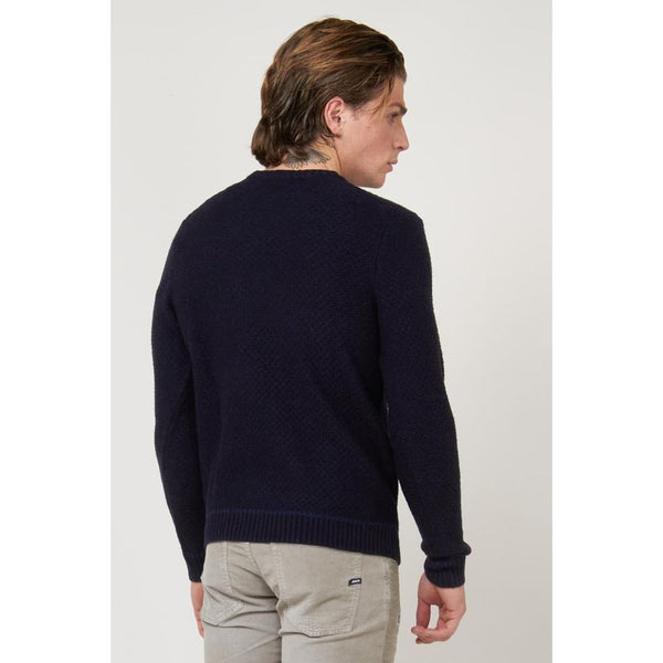 Gas Blue Marabou Sweatshirt
