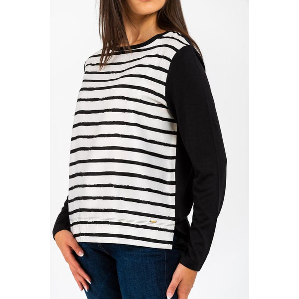 Gas Black Modal Long Sleeve T-Shirt