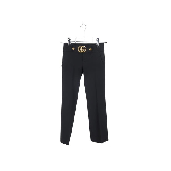 Gucci Black Viscose Casual Pants
