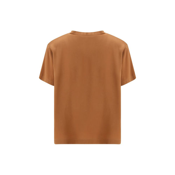 Fabiana Filippi Orange Viscose T-Shirt