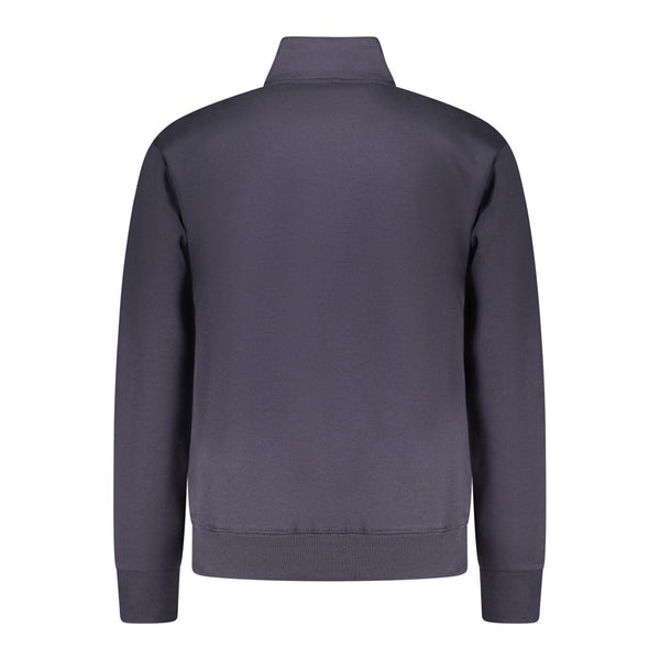 Coveri Moving Blue Cotton Men Sweatshirt