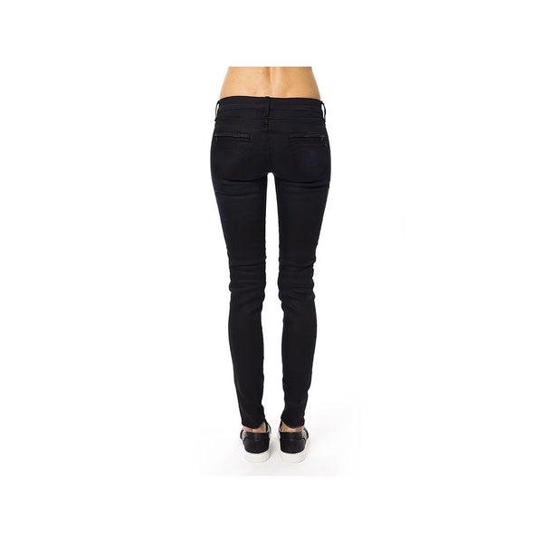 Gas Blue Cotton Skinny Pants