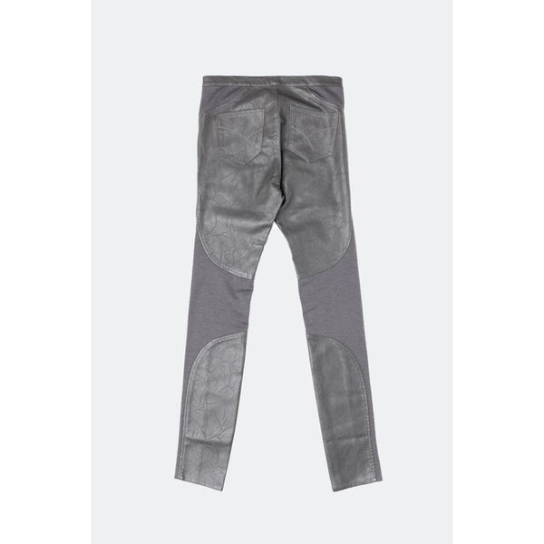 Gas Gray Leather Pants