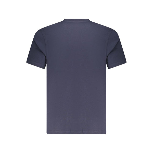 North Sails Blue Cotton Men T-Shirt