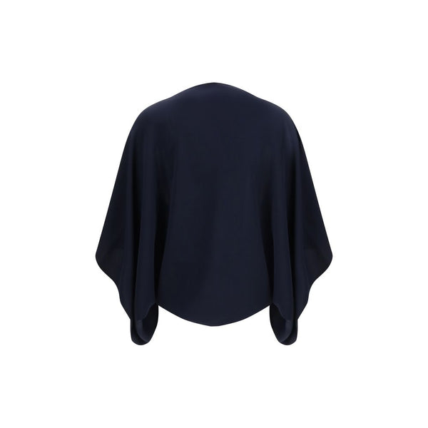 P.A.R.O.S.H. Blue Polyester Sweatshirt