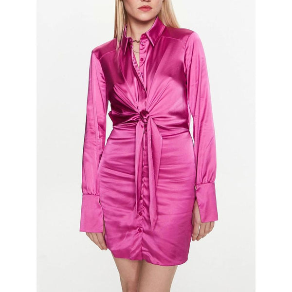 Patrizia Pepe Purple Viscose Casual Dress