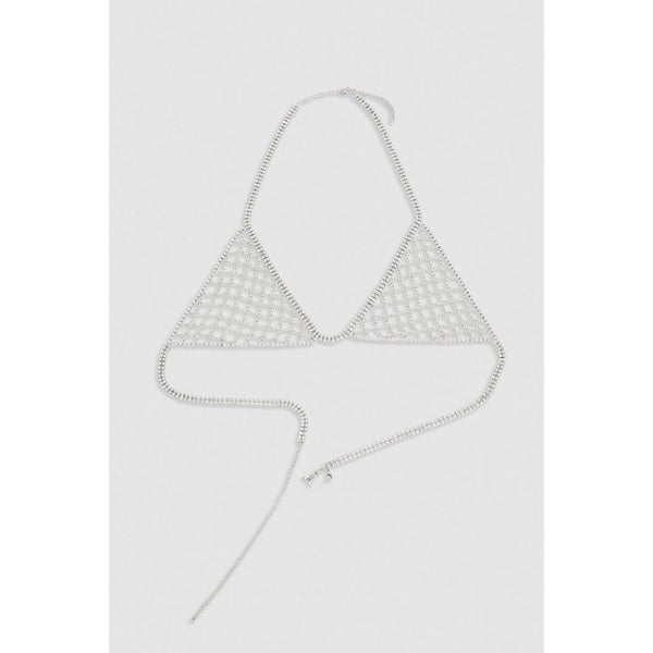 Patrizia Pepe White Copper Bra