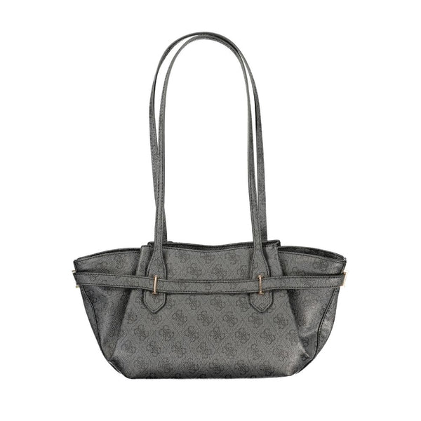 Guess Jeans Black Polyurethane Women's Handbag