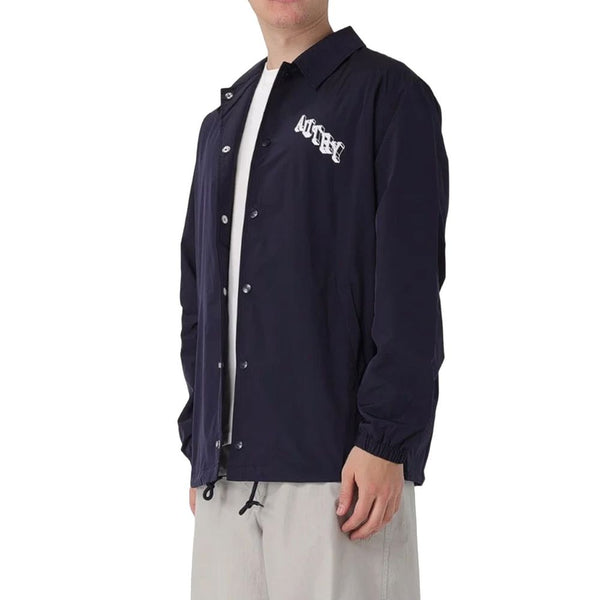 Autry Blue Polyester Shell Jacket