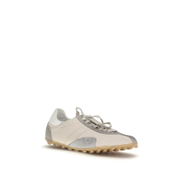 Maison Margiela Beige Goatskin Athletic Sneakers