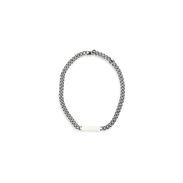 MM6 Silver Metal Necklace