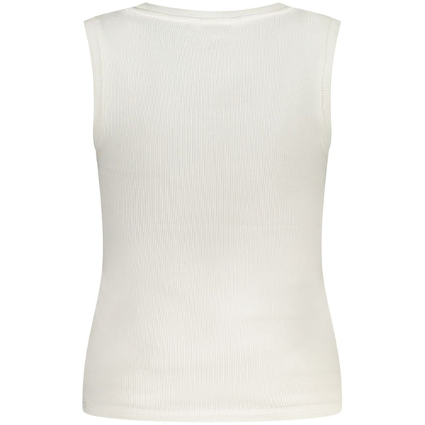 Tommy Hilfiger Bianco Cotton Women Tank Top