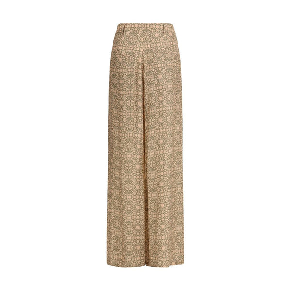 Kristina Ti Multicolor Viscose Casual Pants
