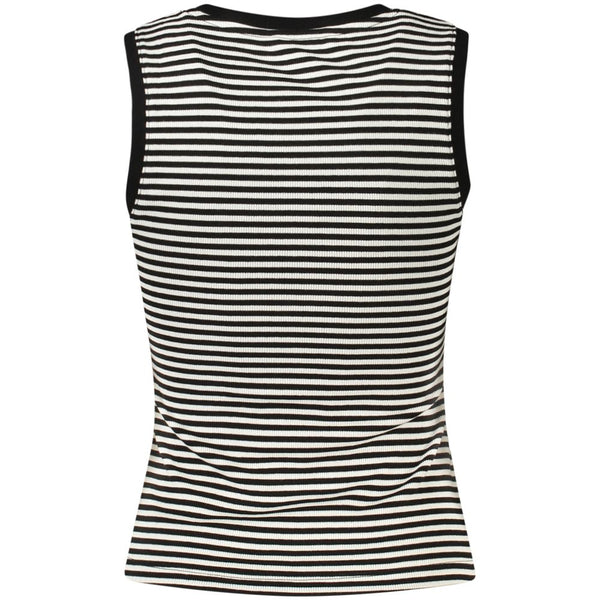 Tommy Hilfiger Black Cotton Women's Tank Top