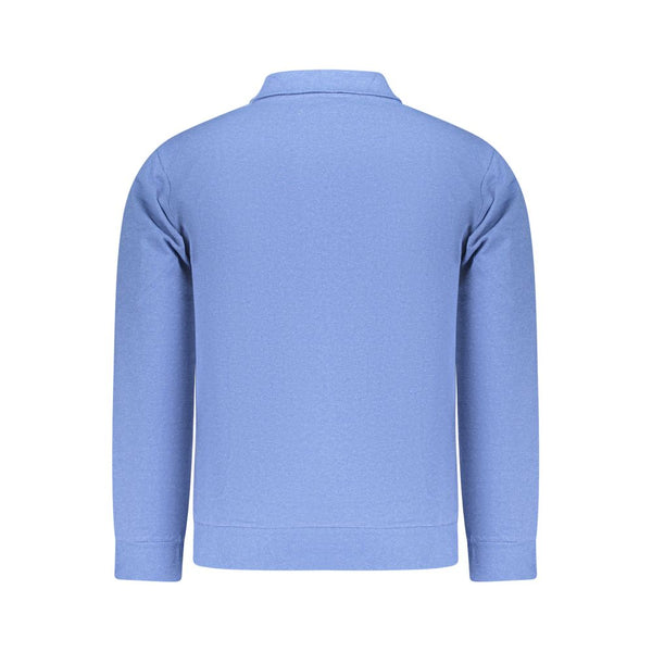 Superga Azzurro Cotton Men's Sweatshirt