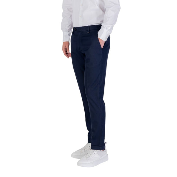 Antony Morato Blue Polyester Skinny Pants