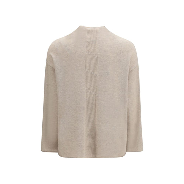 Max Mara Pure Beige Cashmere Sweater