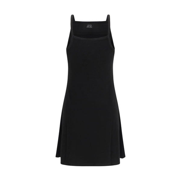 Courrèges Black Viscose Casual Dress