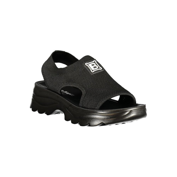 Laura Biagiotti Nero Poliestere Donna Sandal