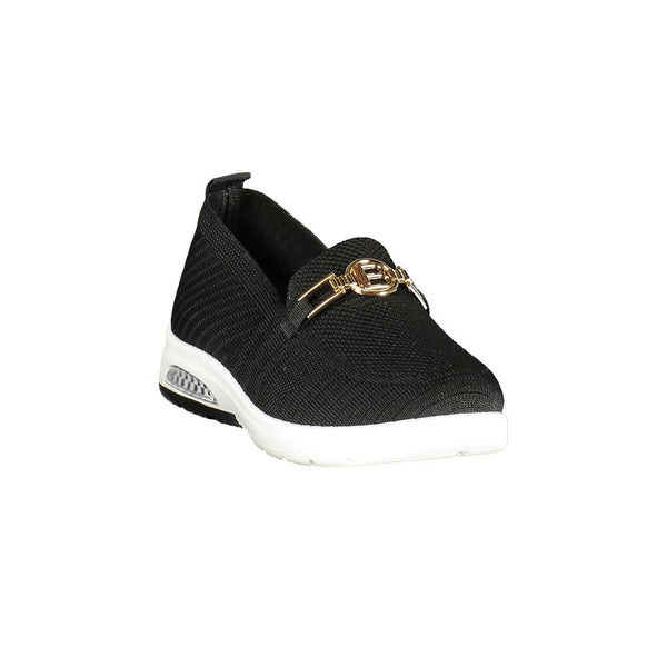 Laura Biagiotti Nero Polyester Women Classic Shoe