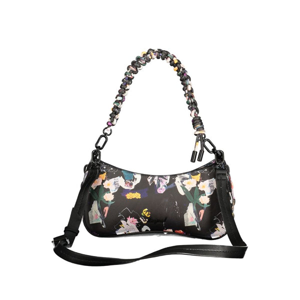 Desigual Nero Poliuretano Women Bag