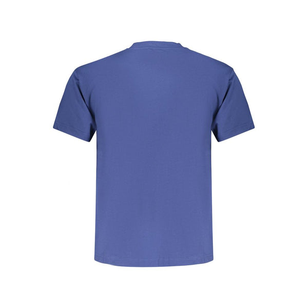 Vans Blue Cotton Men T-Shirt