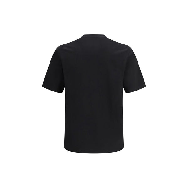 Saint Laurent Black Cotton T-Shirt