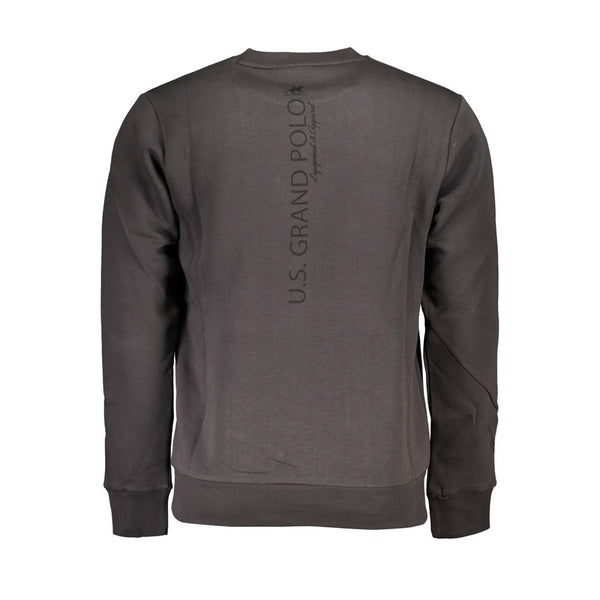 U.S. Grand Polo Gray Cotton Men Sweatshirt