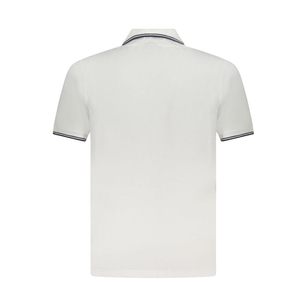 U.S. Grand Polo White Cotton Men Polo Shirt