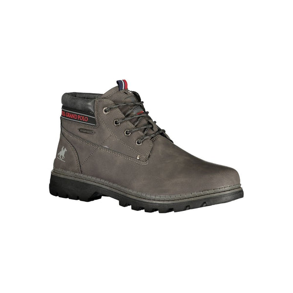 U.S. Grand Polo Grigio Polyurethane Men Ankle Boot