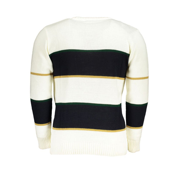 U.S. Grand Polo White Acrylic Men Sweater