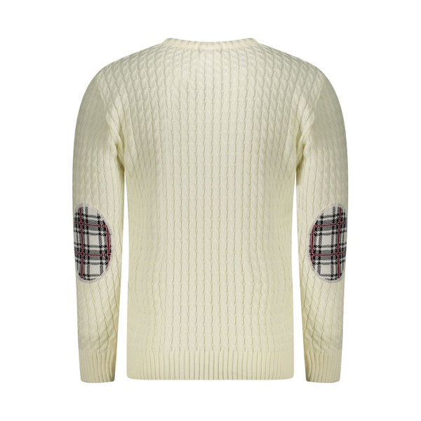 U.S. Grand Polo Bianco Acrylic Men Sweater