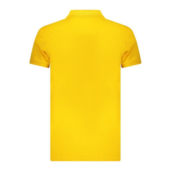 Iceberg Yellow Cotton Mens Polo Shirt