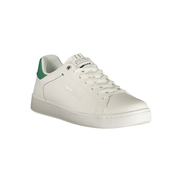 Gas White Polyurethane Men Sneaker