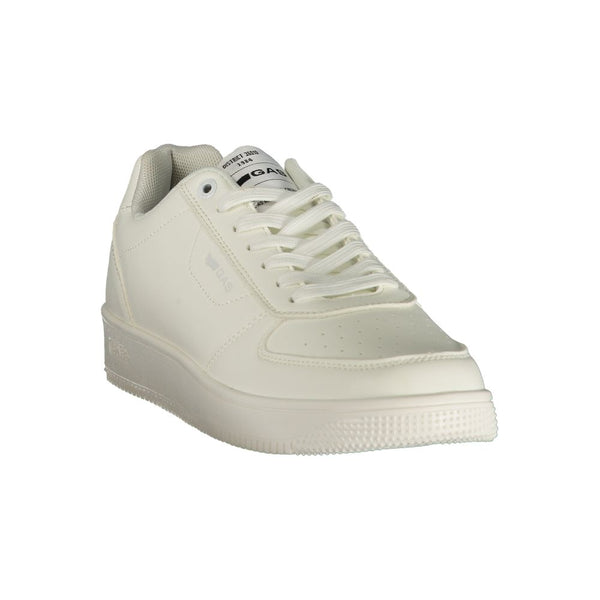 Gas Bianco Polyurethane Men Sneaker