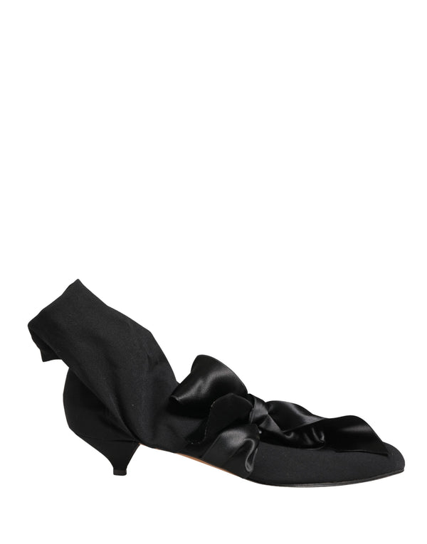 Dolce & Gabbana Black Suede Ankle Boots Shoes