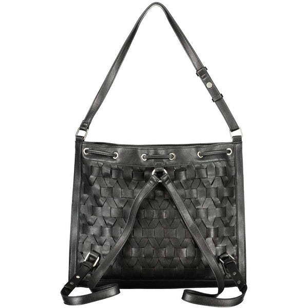 Desigual Black Polyurethane Women Backpack