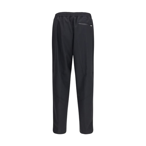 LAMINAR Black Polyester Pants