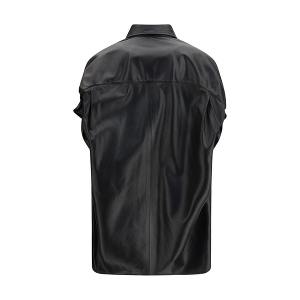 Balenciaga Black Lamb Ovis Aries Dress Shirt