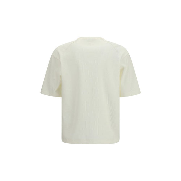 LAMINAR White Polyester T-Shirt