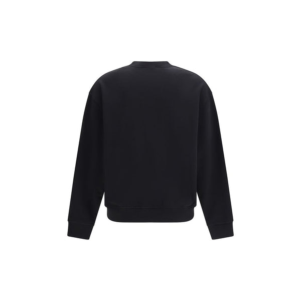 Palm Angels Black Cotton Sweatshirt