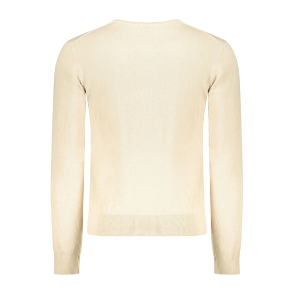 U.S. Grand Polo Beige Cotton Men Sweater