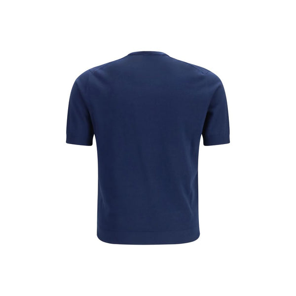 Prada Blue Cotton T-Shirt